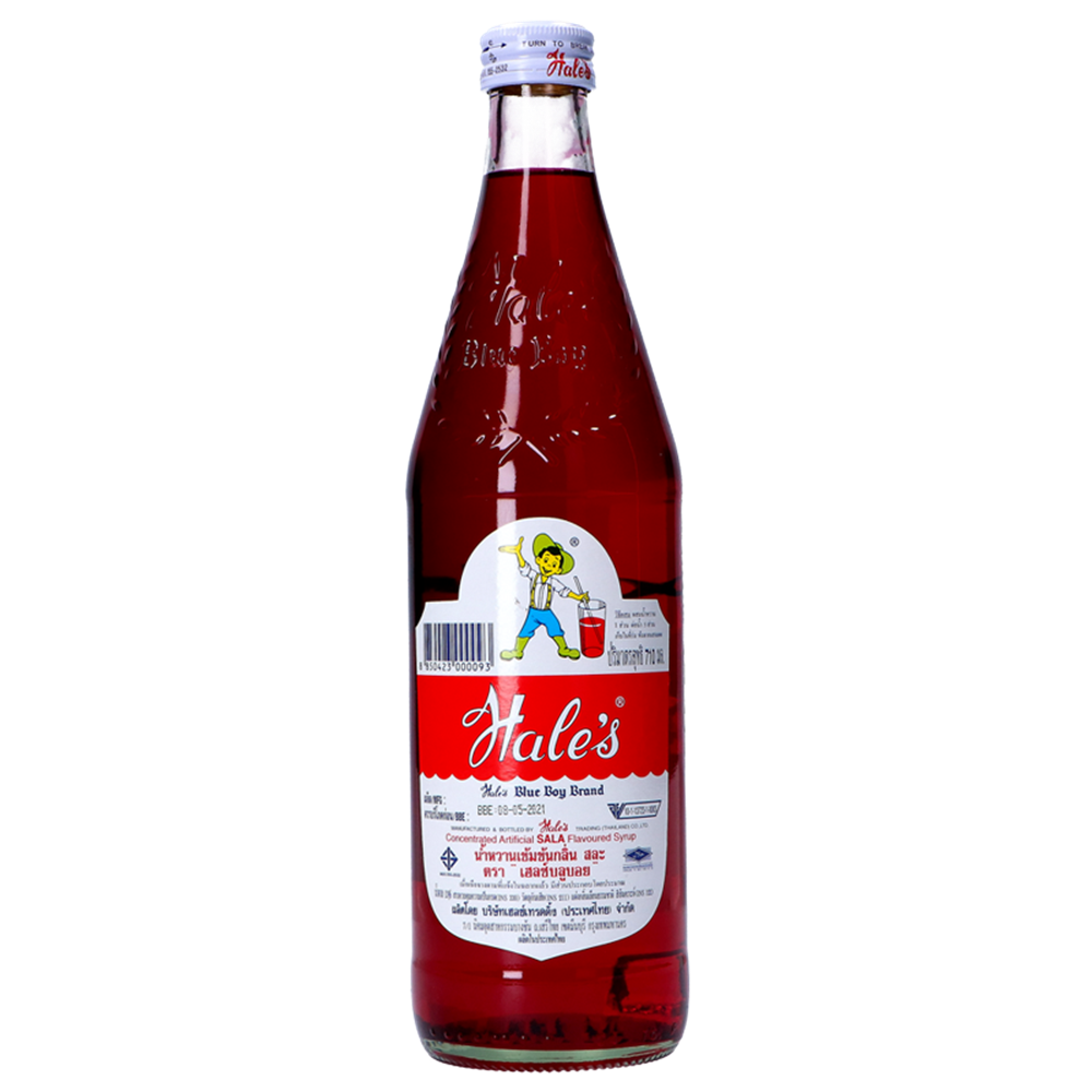 Picture of TH | Hales Blue Boy | Sala Flavouring Syrup 90% Sach (Red) | 12x710ml.