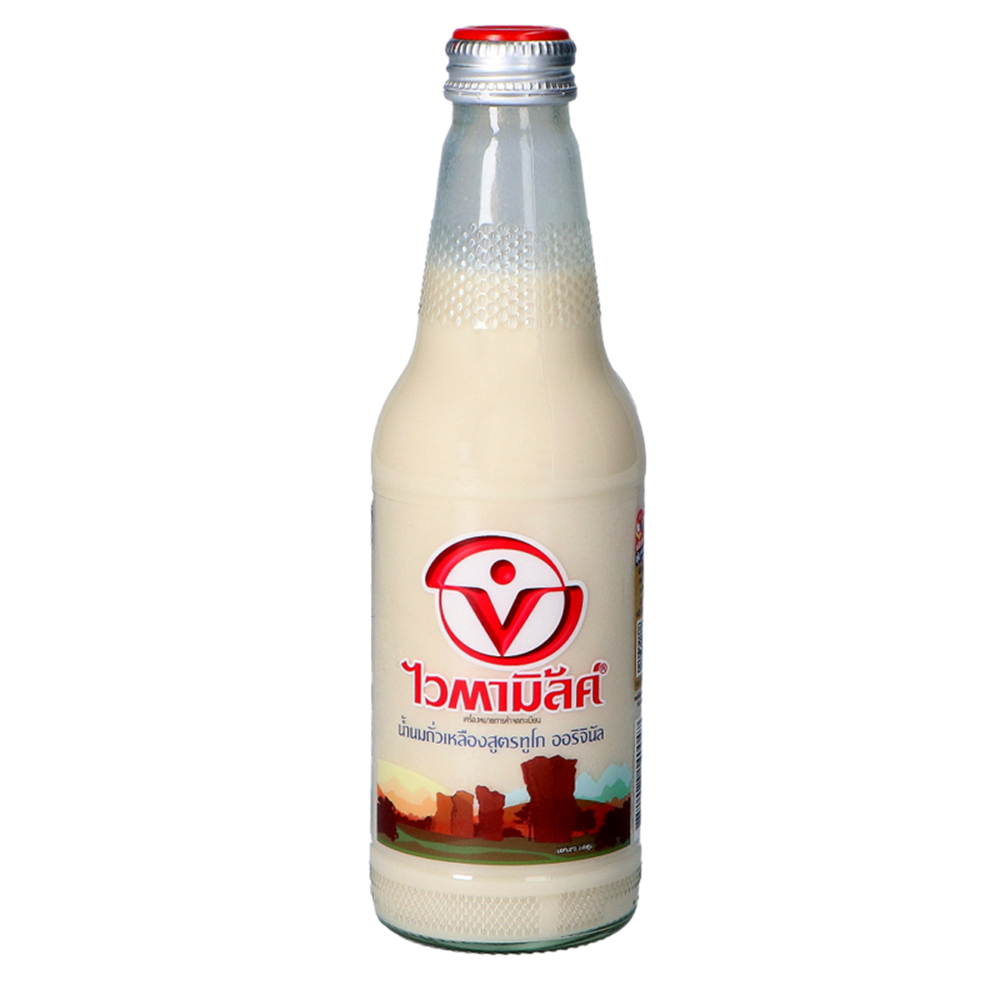 Picture of TH | Vitamilk | Vitamilk Soymilk - Glass Bottle | 24x300ml.