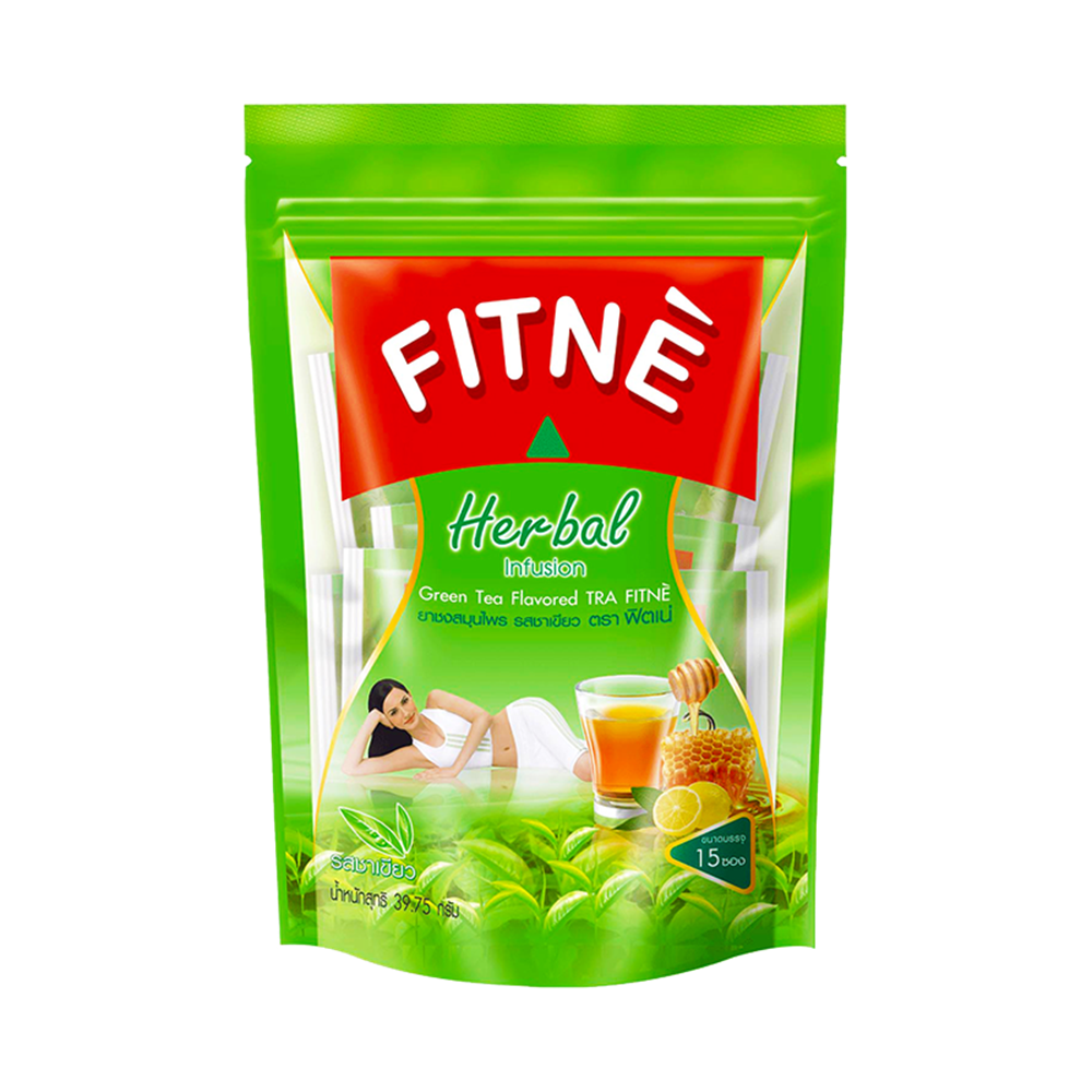 Picture of TH | Fitnè | Green Tea Herbal Infusion Zippack | 72x35,25g.