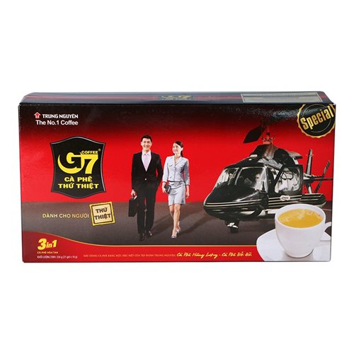 Picture of VN G7 Instant Coffee 3 in 1 (Box)-Cà phê pha sẵn
