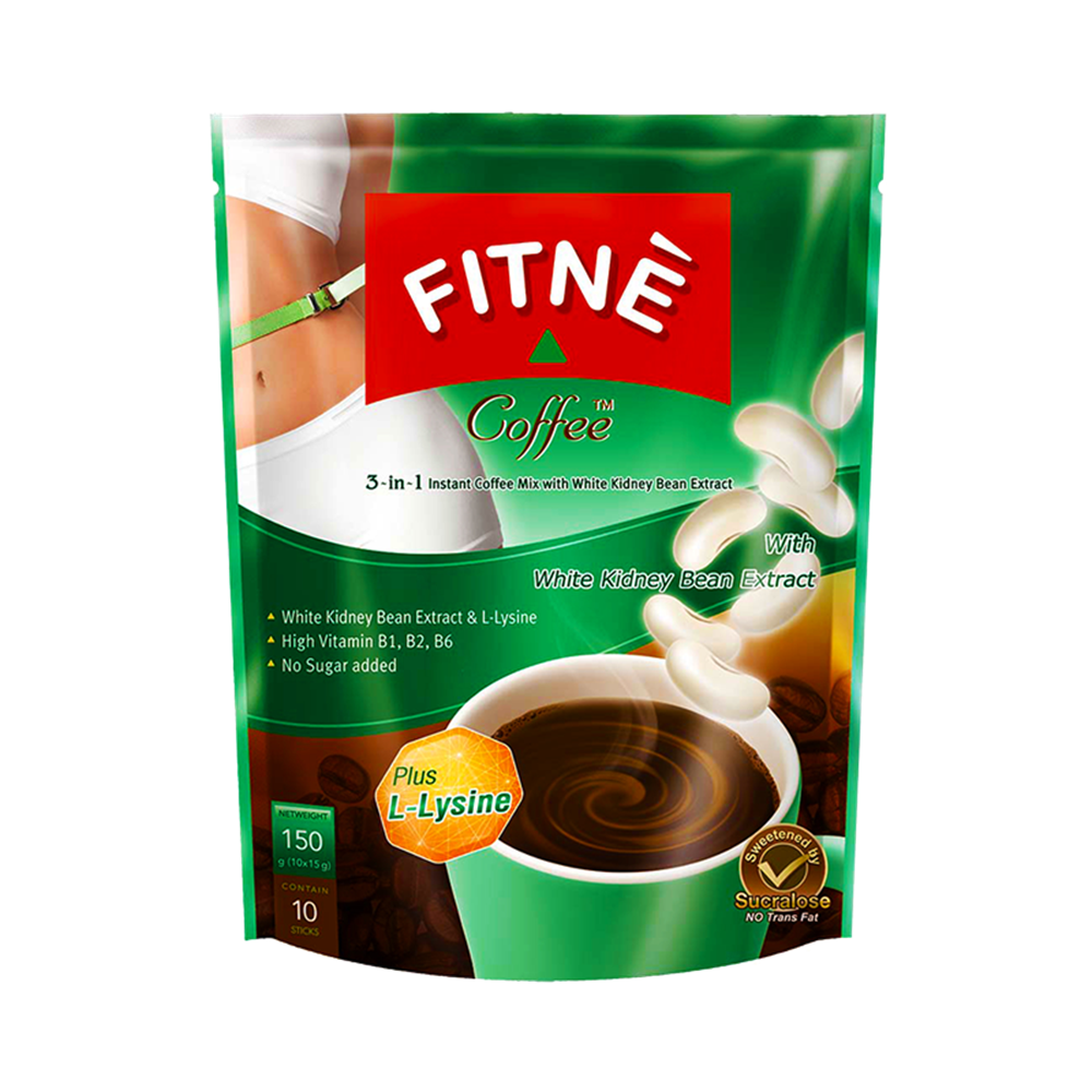 Picture of TH | Fitnè | Diet Coffee 3 in 1 with White Kidney Bean Extract | 24x150g.