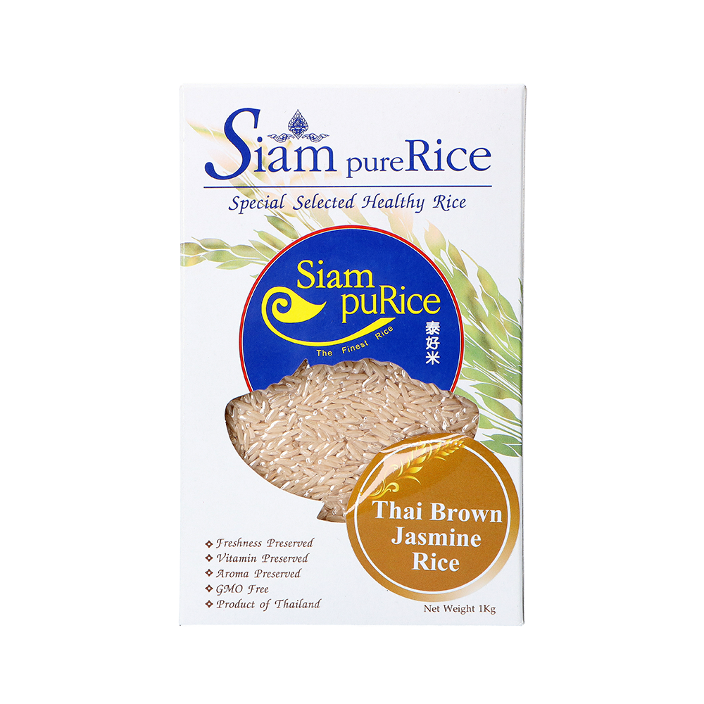 Picture of TH | Siam Pure | Thai Jasmine Brown Rice Grade A In Vacuum | 10x1kg.