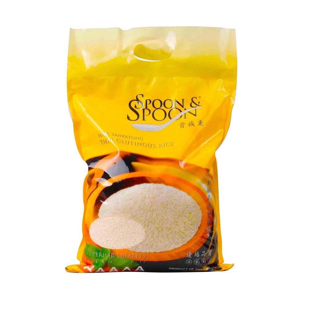 Picture of TH | Spoon & Spoon | Glutinous Rice Finest Quality San Pa Tong | 4x5kg.