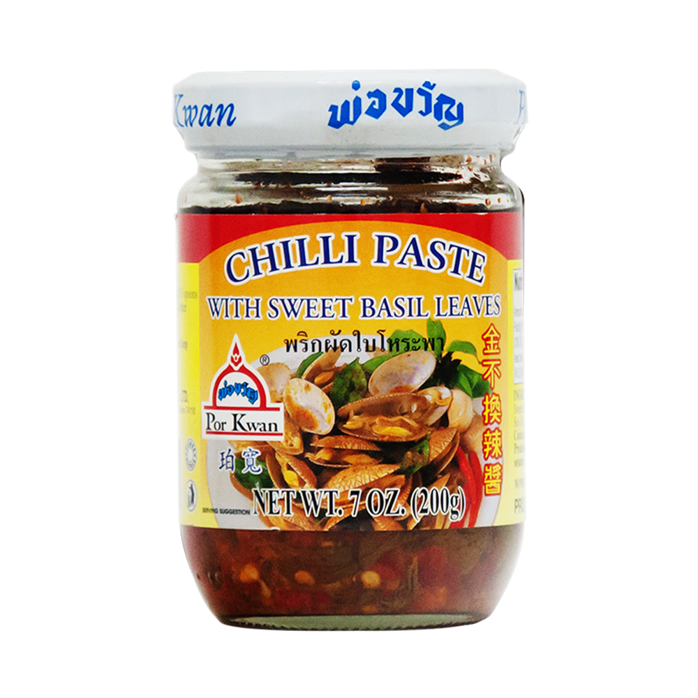 Picture of TH Chilli Paste with Sweet Basil Leaves