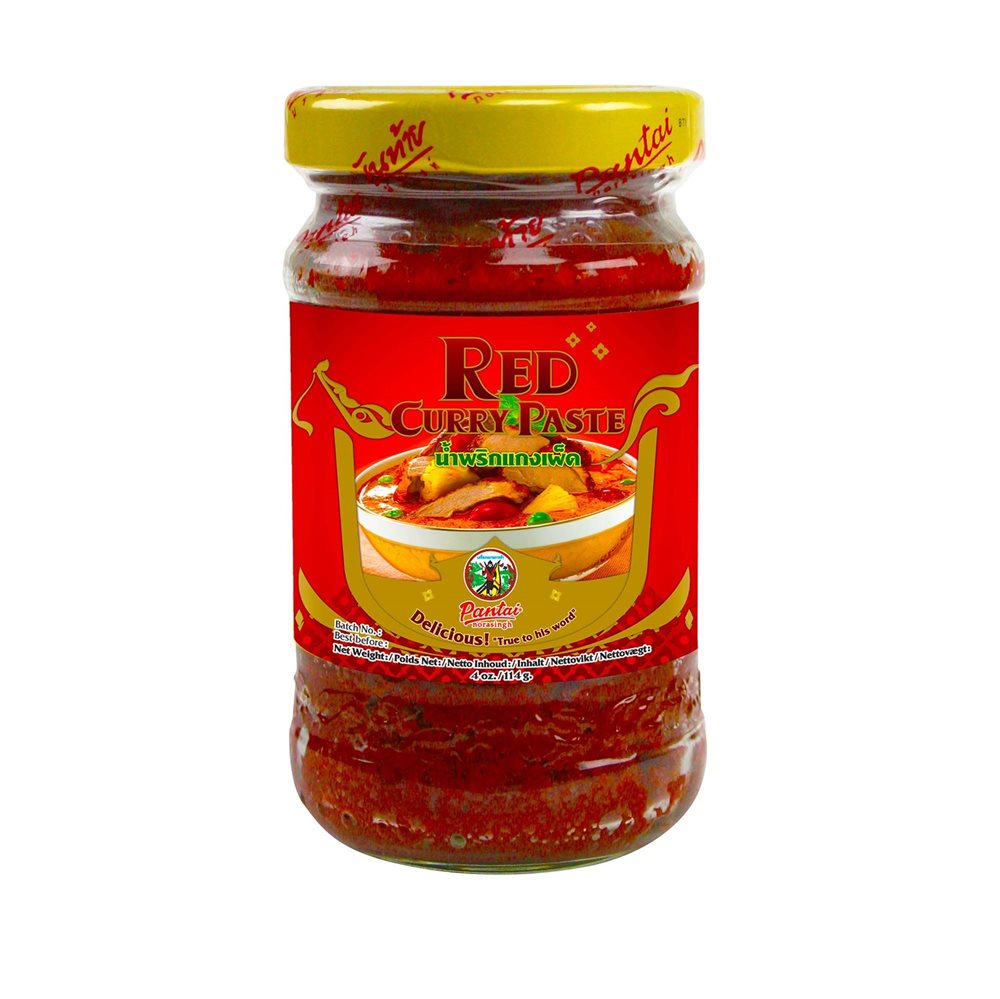 Picture of TH | Pantai | Red Curry Paste (Glass Jar) | 12x114g.
