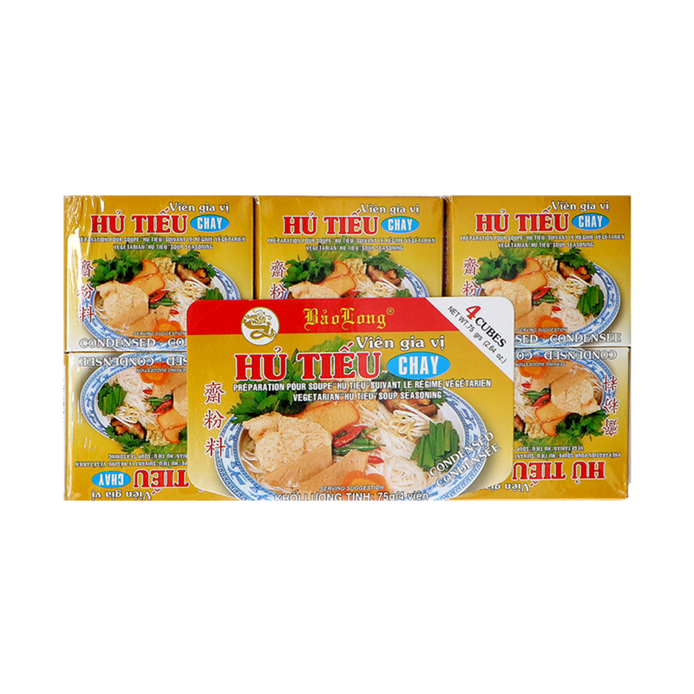 Picture of VN | Bao Long | Vegan " Hu Tieu" Soup Seasoning | 12x12x75g.