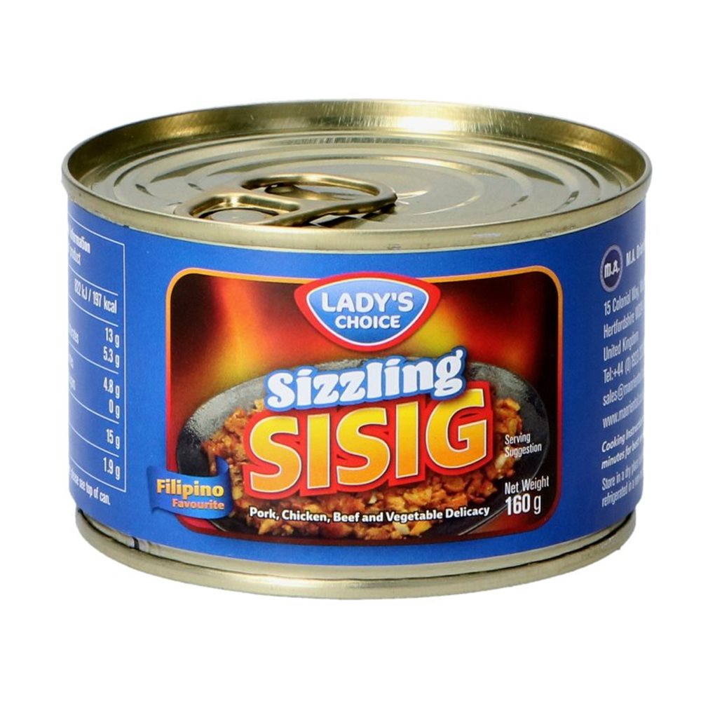 Picture of EU | Lady's Choice | Sizzling Sissig - Filipino Favourite | 24x160g.