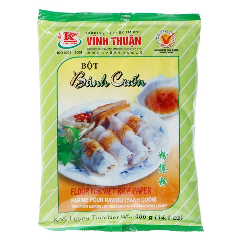 Picture of VN | Vinh Thuan | Flour For Wet Rice Paper - Bot Bánh Cuon | 20x400g.
