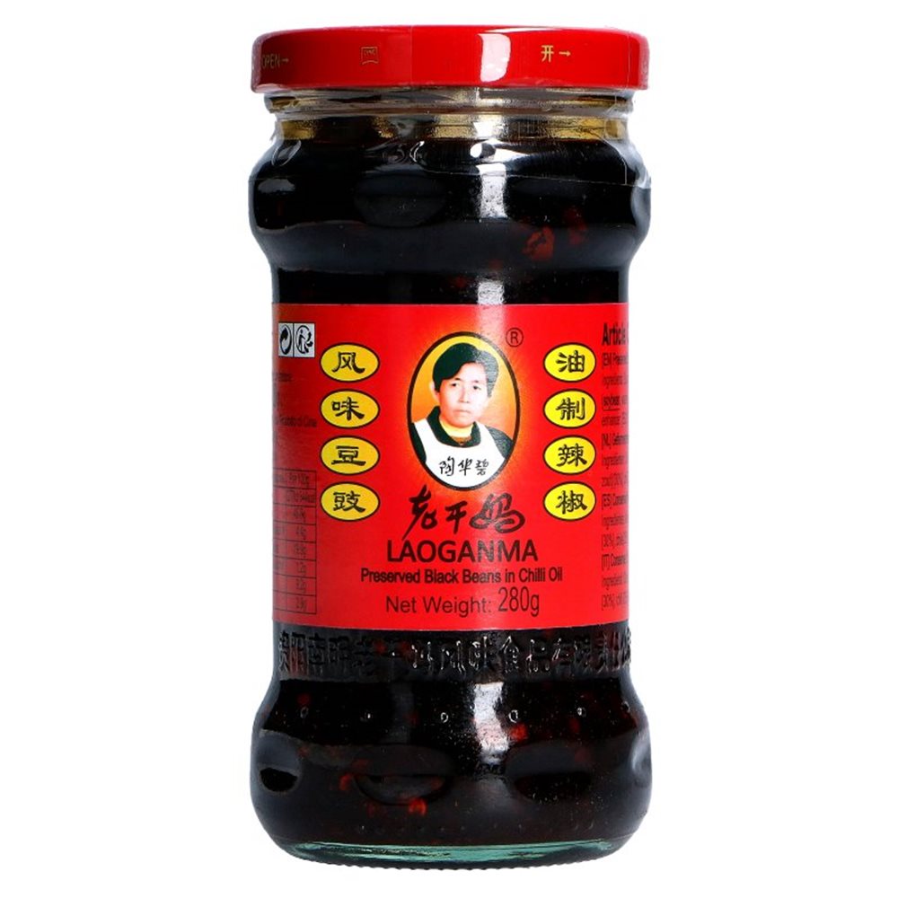 Picture of CN | Lao Gan Ma | Preserved Black Beans with Chilli | 24x280g.