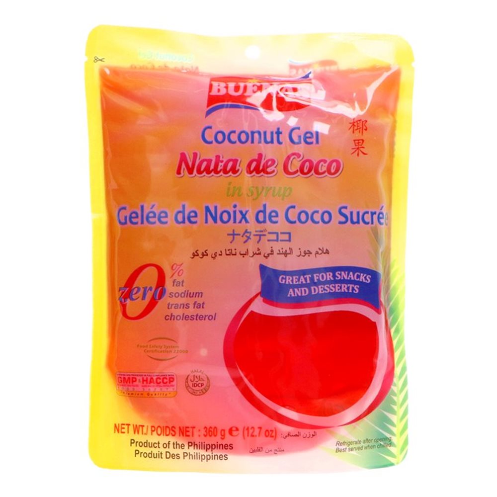 Picture of PH | Buenas | Nata de Coco Red in SUP (Plastic Pouch) | 24x340g.
