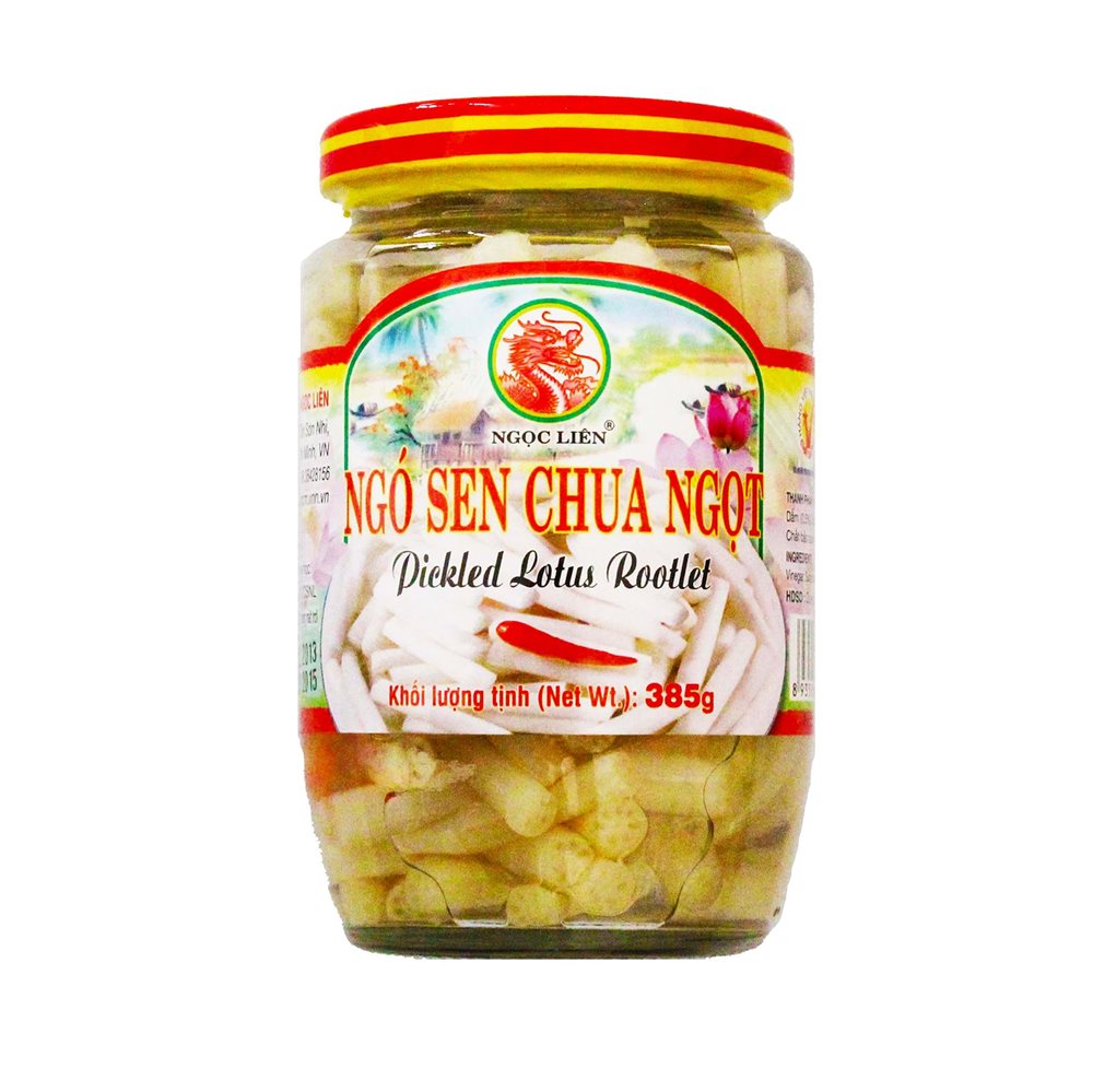 Picture of VN | Ngoc Liên | Pickled Young Lotus Rootlet | 24x385g.