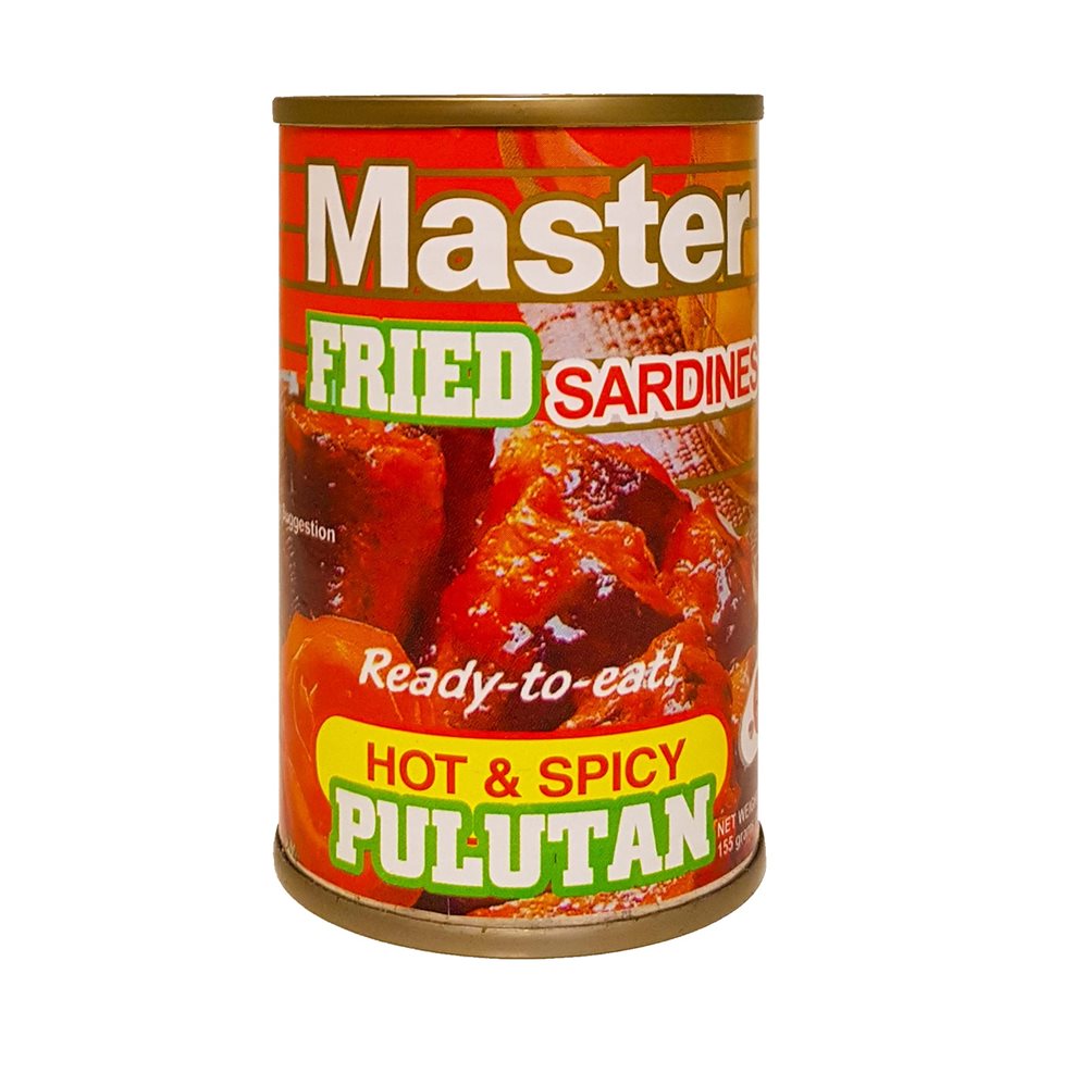 Afbeelding van PH | Master | Fried Sardines - Hot & Spicy Pulutan | 50x155g.