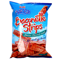 Picture of PH Marty's Baconette Strips - Bacon Flavored