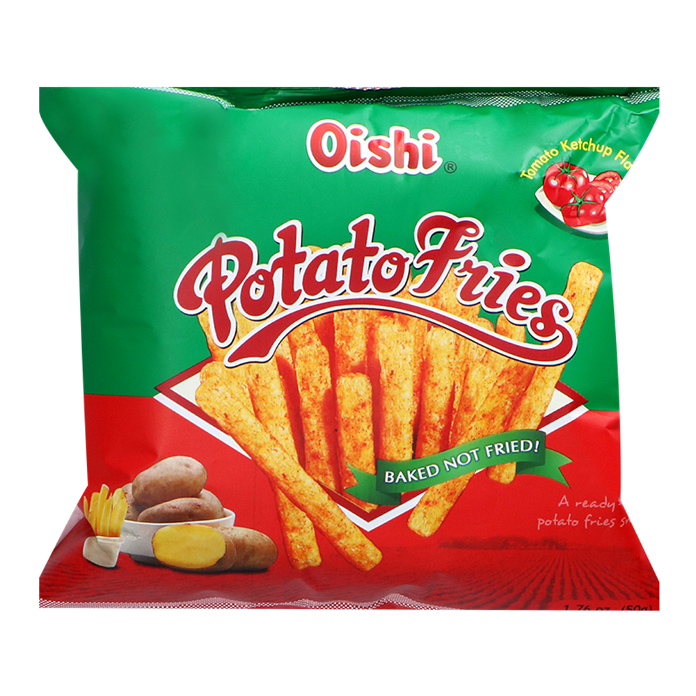 Picture of PH | Oishi | Potato Fries Ketchup Flavour | 50x50g.