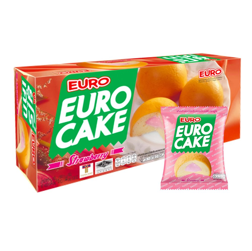 Picture of TH | EURO Brand | Strawberry Cake | 12x(6x24g.)