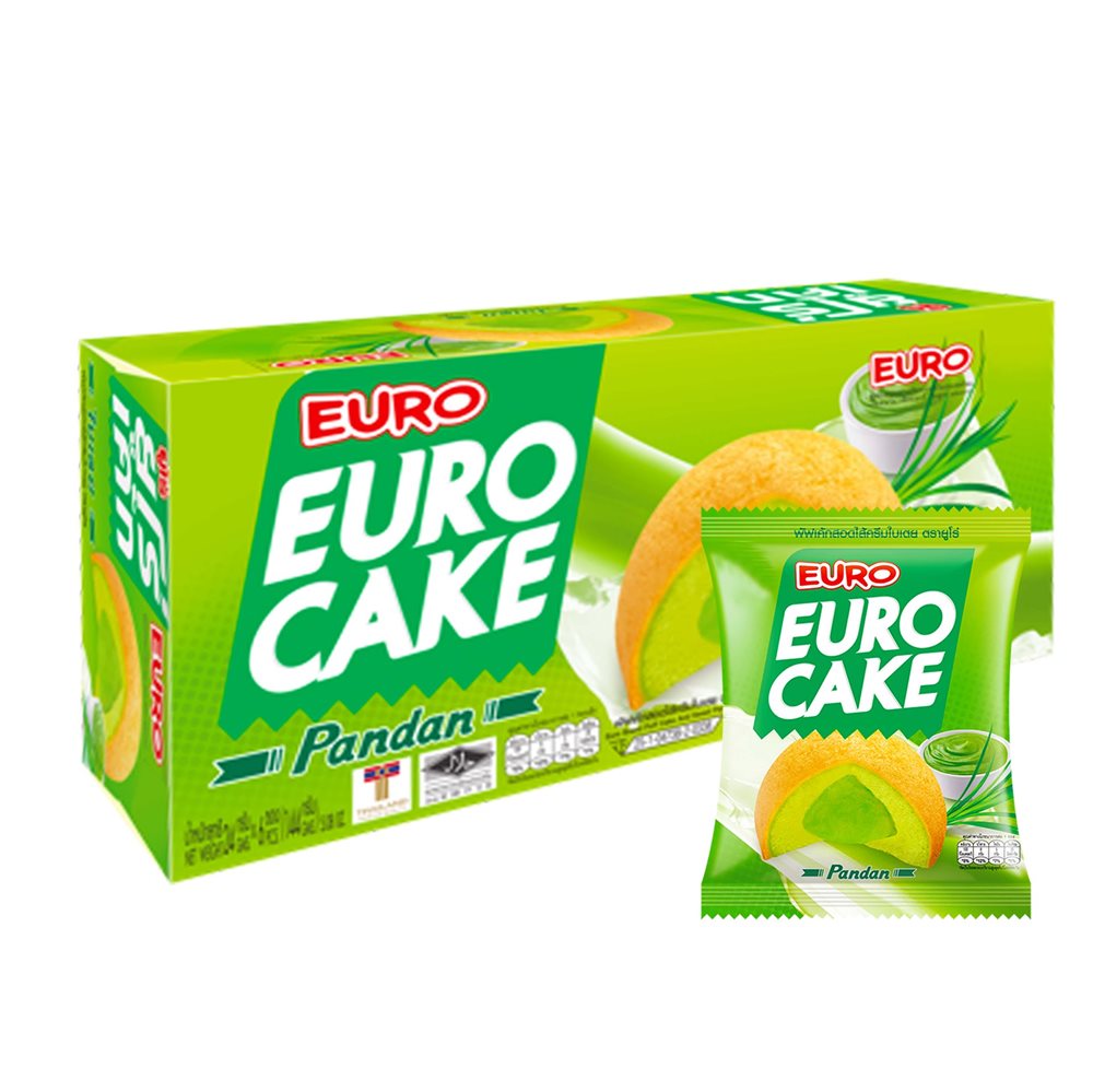 Picture of TH | EURO Brand | Pandan Cake | 12x(6x24g.)