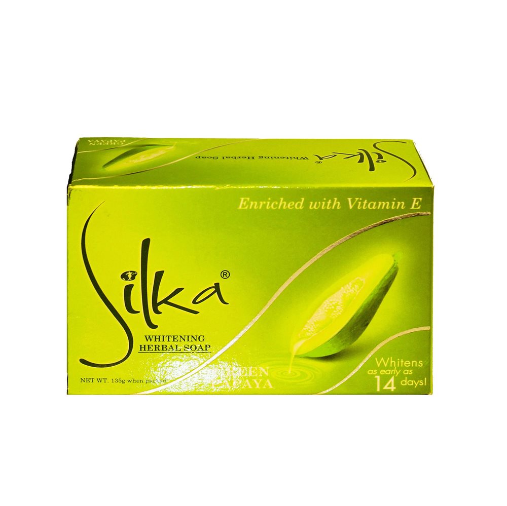 Afbeelding van PH | Silka | Herbal Soap Green Papaya | 72x135g.