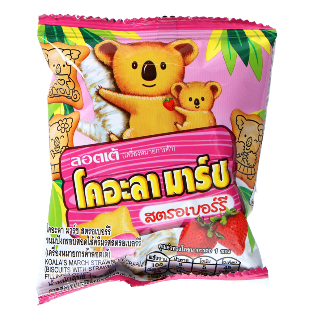 Picture of TH Koala's March Strawberry Biscuit - Small Pack