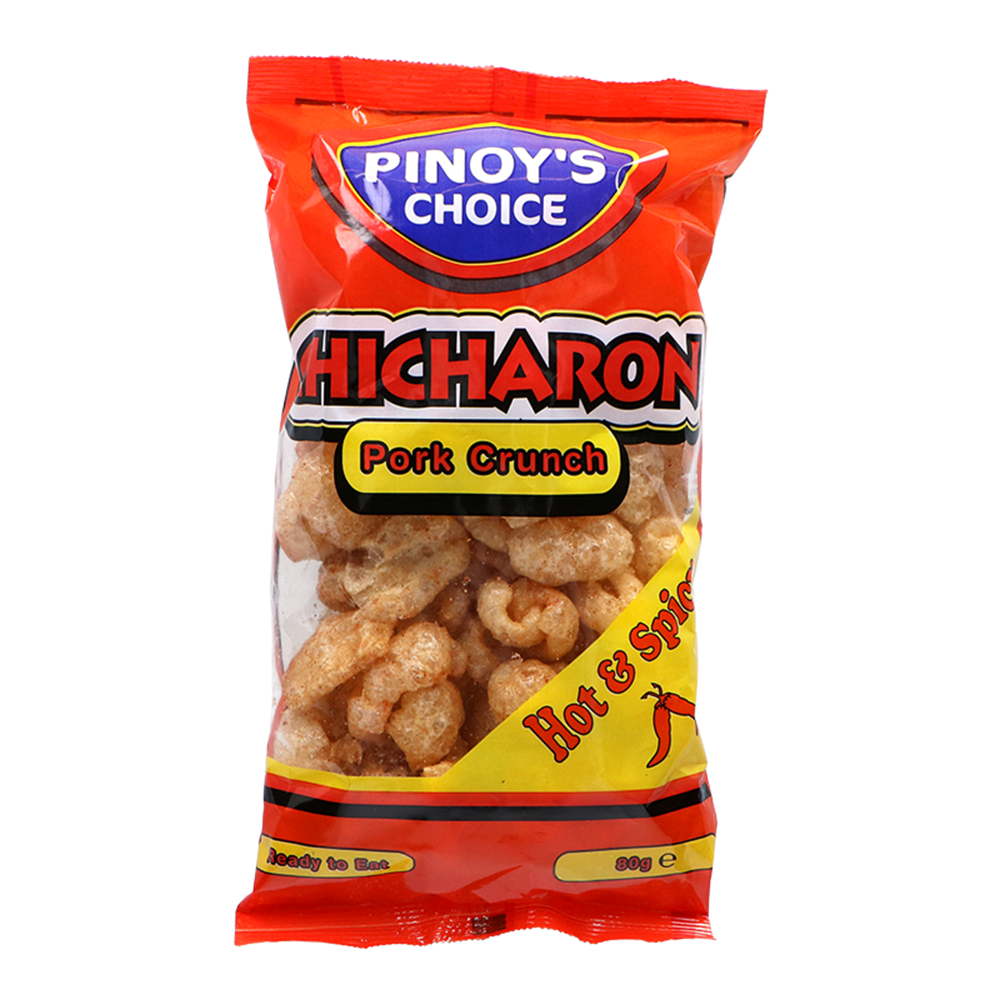 Picture of GB | Pinoy's Choice | Chicharon Hot & Spicy (Pork Crunch) | 25x80g.