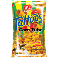 Picture of *PH Tattoos Corn Tube Spicy Cheese
