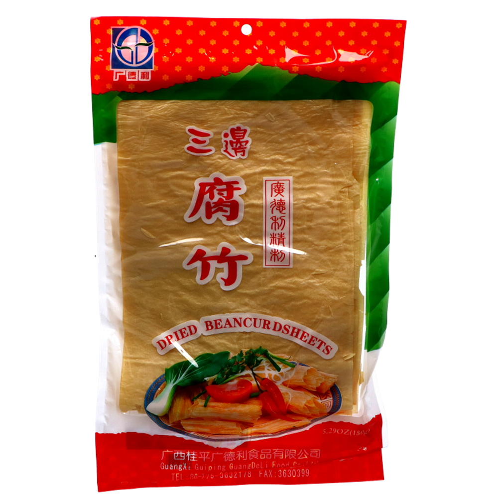 Picture of CN | Guangdeli Brand | Dried Beancurd Sheets | 50x150g.