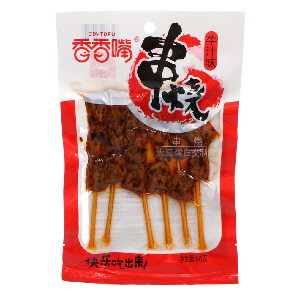 Picture of CN | Joytofu | XiangXiangZhui  Beef Flavor Skewer | 80x60g.