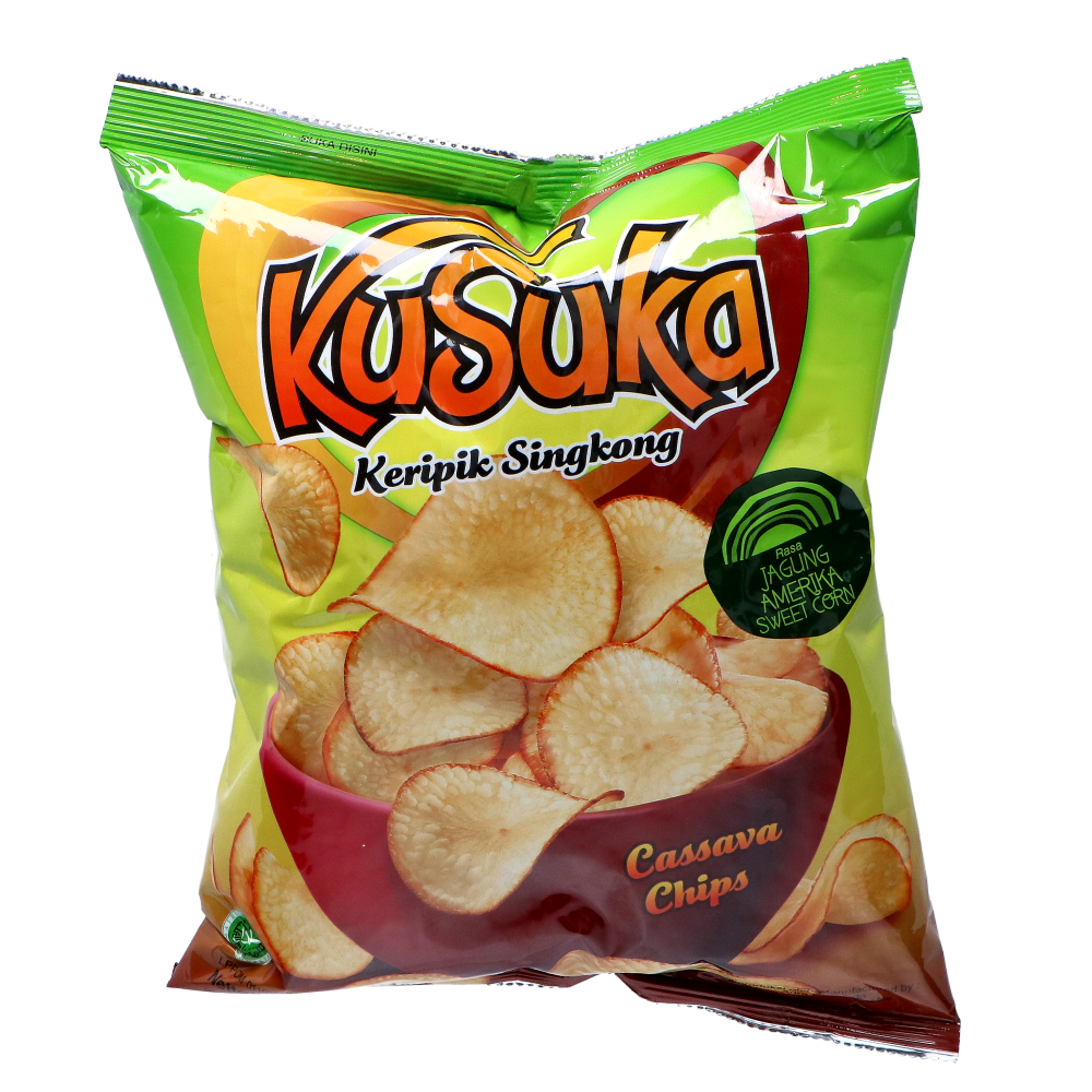 Picture of ID | Kusuka | Cassava Chips - Sweet Corn  | 10x180g.