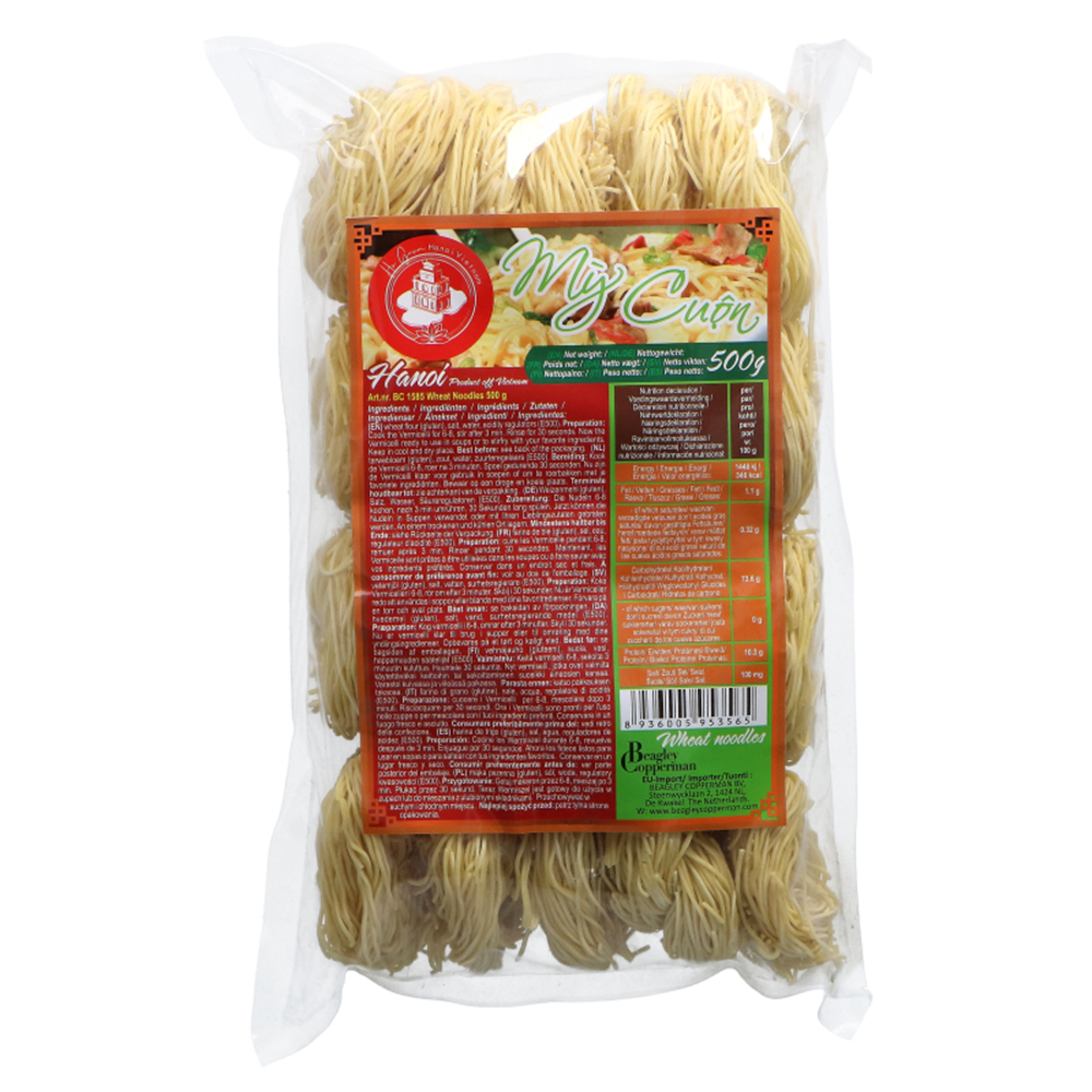 Picture of VN Wheat Noodles -Mì lẩu cuốn tròn - Rounds