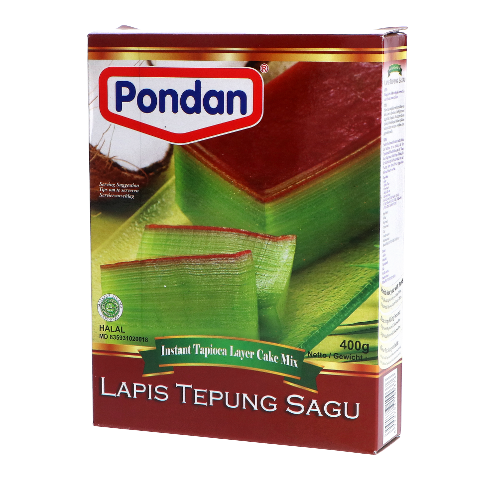 Picture of ID | Pondan | Layered Rice Cake Mix | 24x400g.