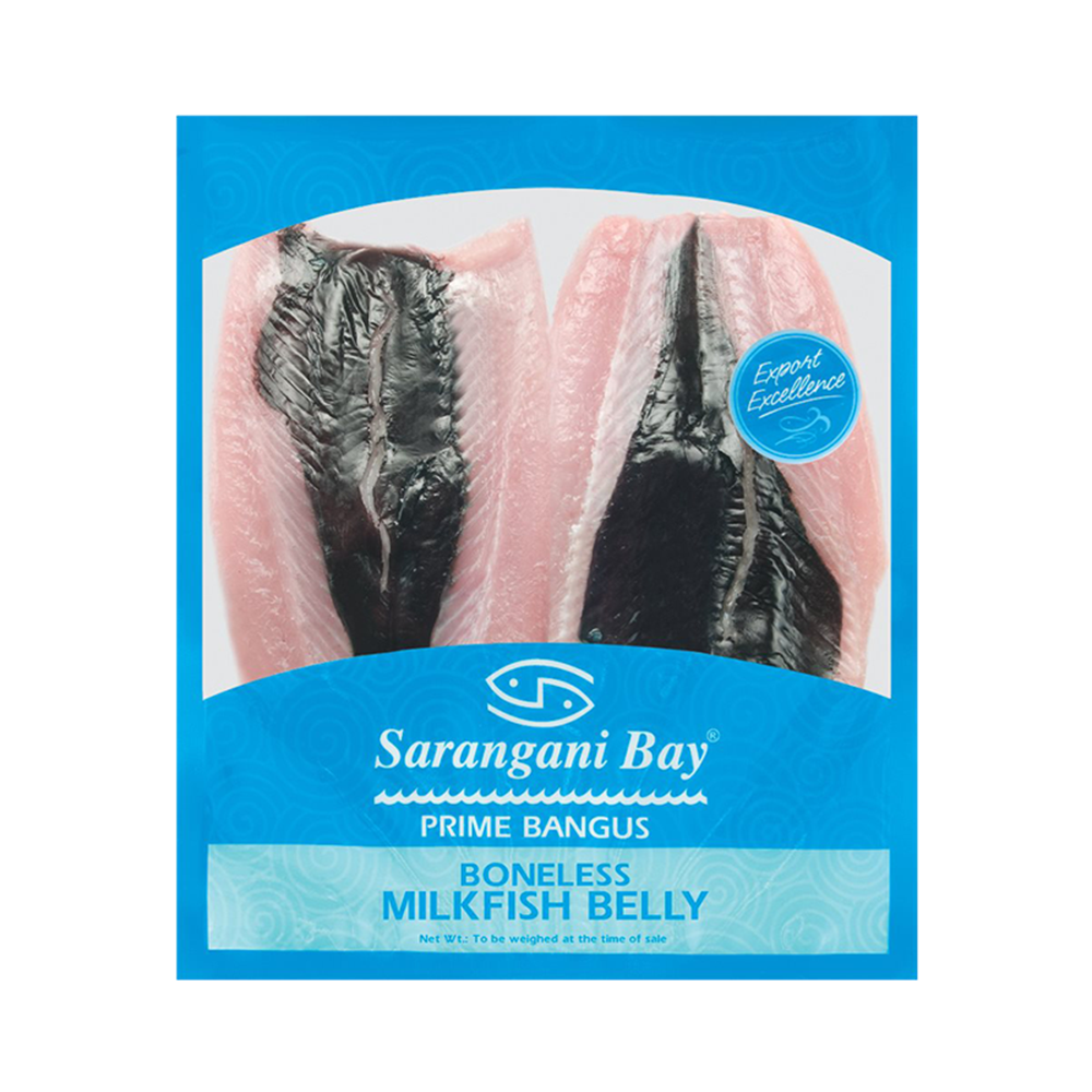 Picture of PH | Sarangani | Fresh Frozen Deboned Milkfish Belly (460-570g.) | 8kg. (16 packs)