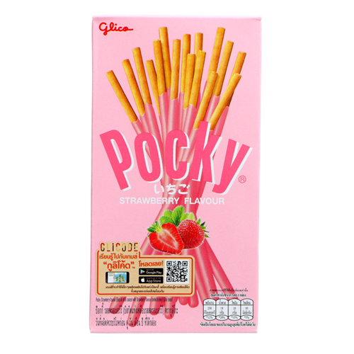 Picture of TH Pocky Biscuit Stick Strawberry Flav.