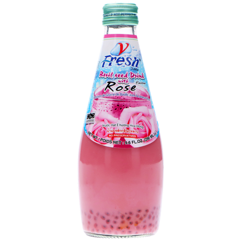 Picture of TH Rose Drink with Basil Seed