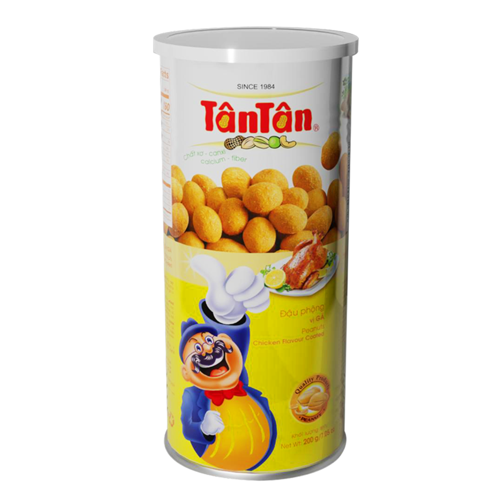 Picture of VN | Tan Tan | Peanut with Chicken Flavor - Can | 24x200g.