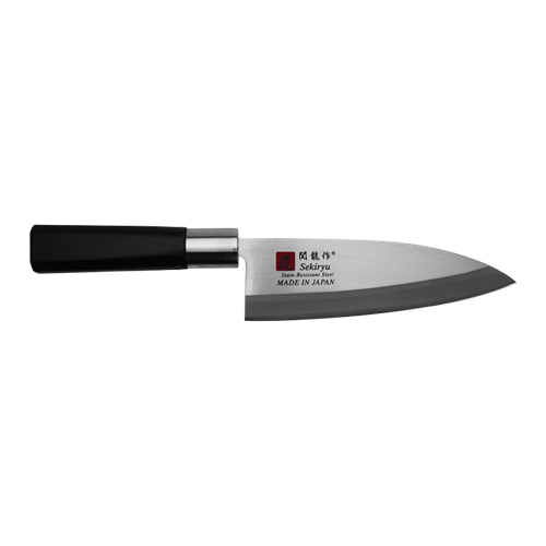 Picture of JP Knife Stainless Steel Deba ABS Black Handle