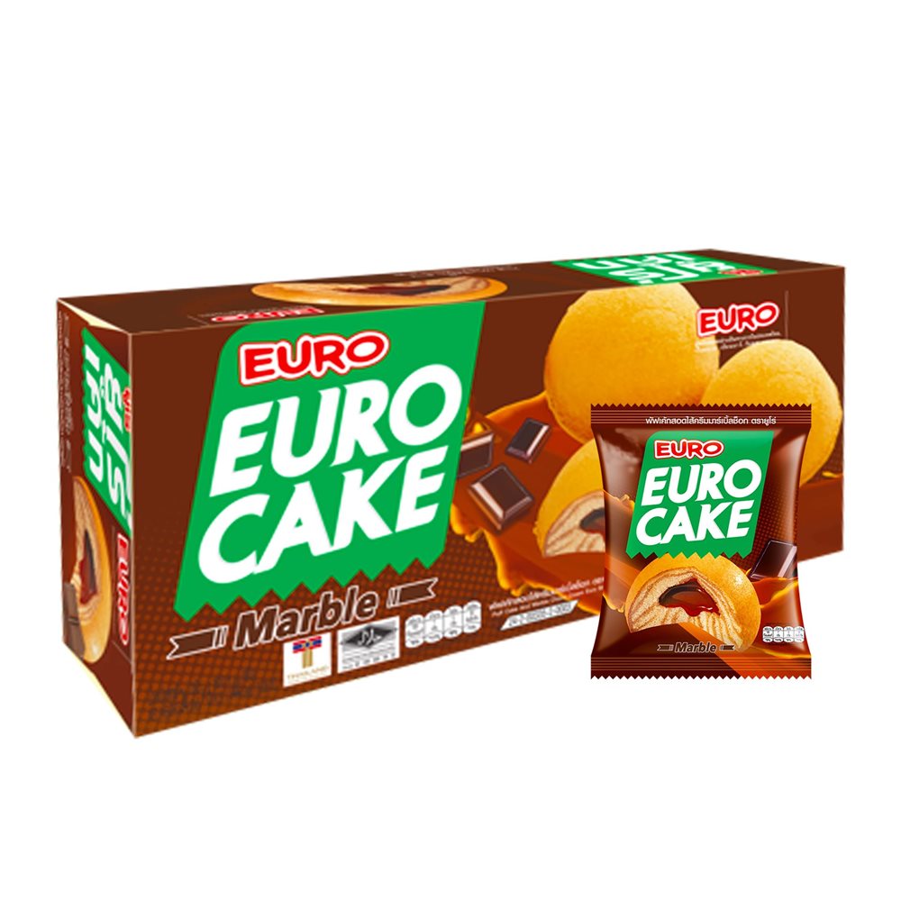 Picture of TH | EURO Brand | Marble (Cacao) Cake | 12x(6x24g.)