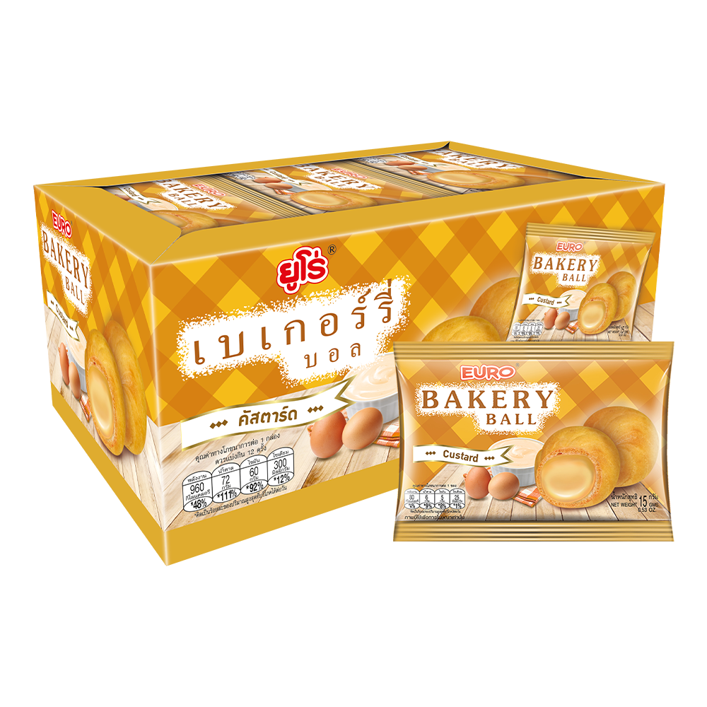 Picture of TH | EURO Brand | Bakery Ball Custard | 12x(12x15g.)