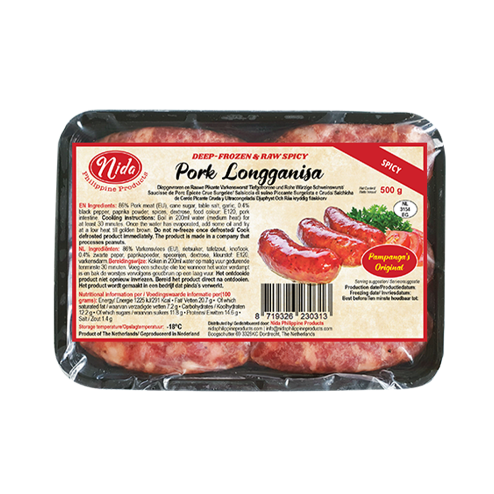 Picture of NL | Nida | Longganisa Pork - Spicy | 20x500g.