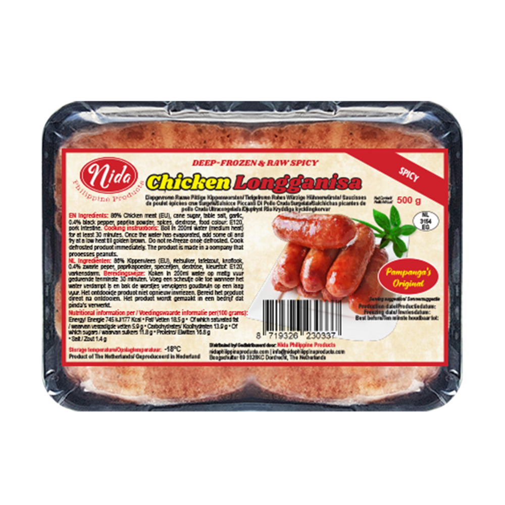 Picture of NL | Nida | Longganisa Chicken - Spicy | 20x500g.