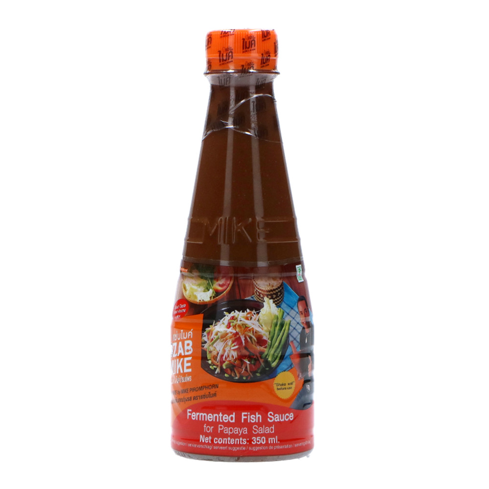 Picture of TH | Zab Mike | Fermented Fish Sauce for Papaya Salad | 24x350ml.