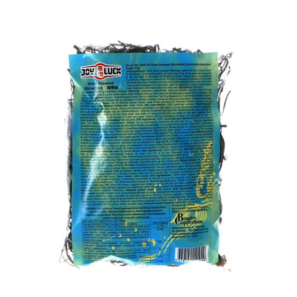 Picture of CN | Joy Luck | Dried Seaweed (Shredded) | 50x113g.