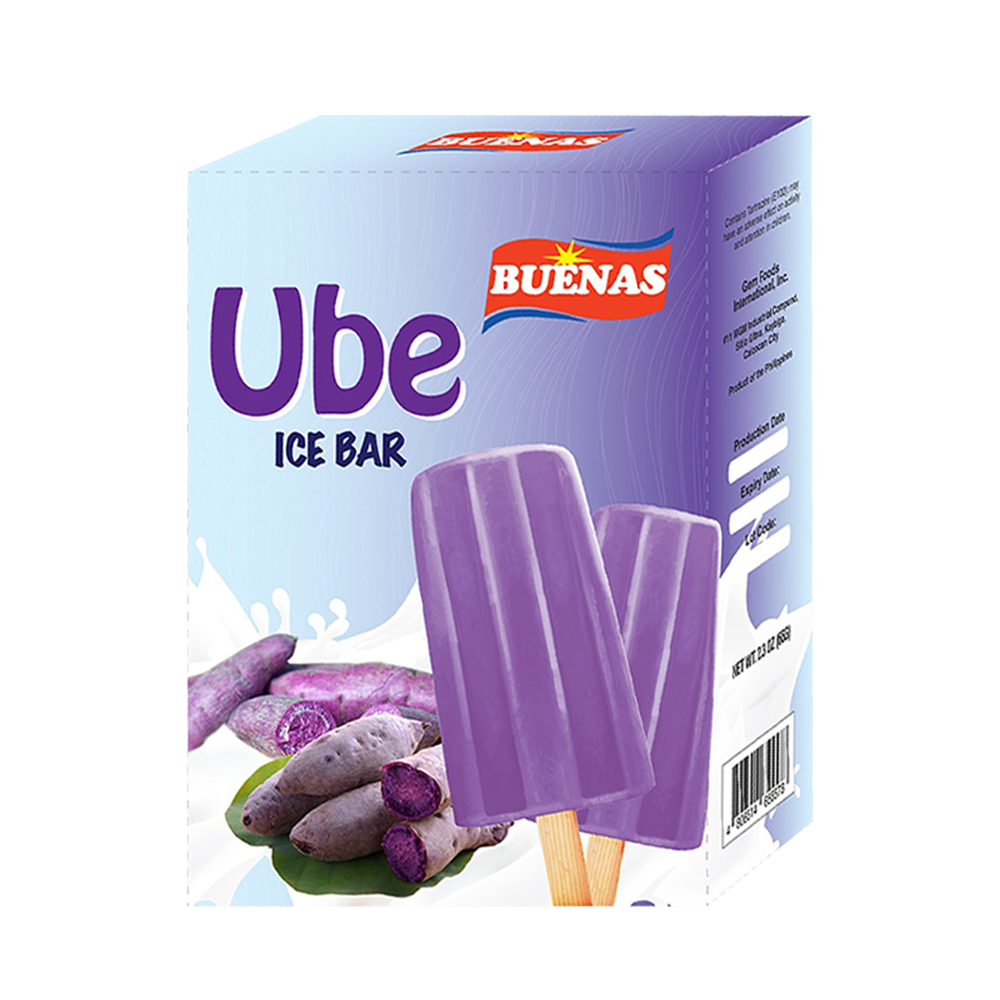 Picture of PH | Buenas | Ube Ice Cream Bar | 14x5x60g.