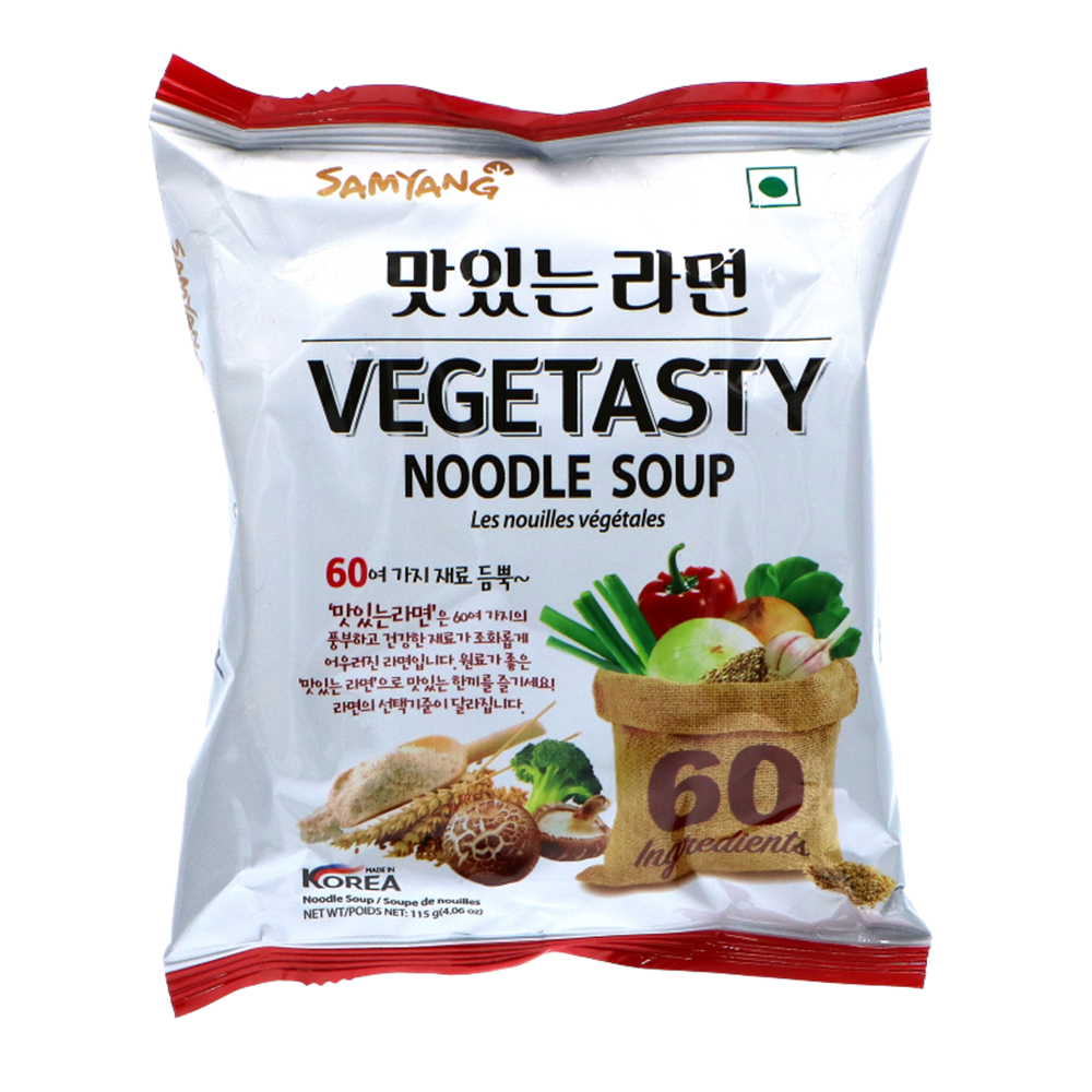 Picture of KR | Samyang | Vegetasty Noodle Soup | 8x5x115g. 