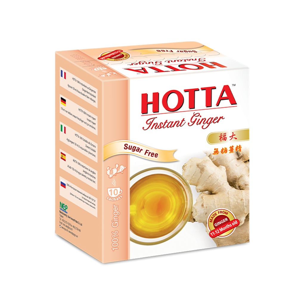 Picture of TH | Hotta | Instant Ginger Tea 100% - Box | 24x70g.