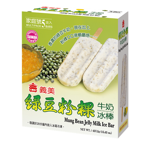 Picture of TW Mung Bean Jelly & Milk Ice Bar 5pcs.