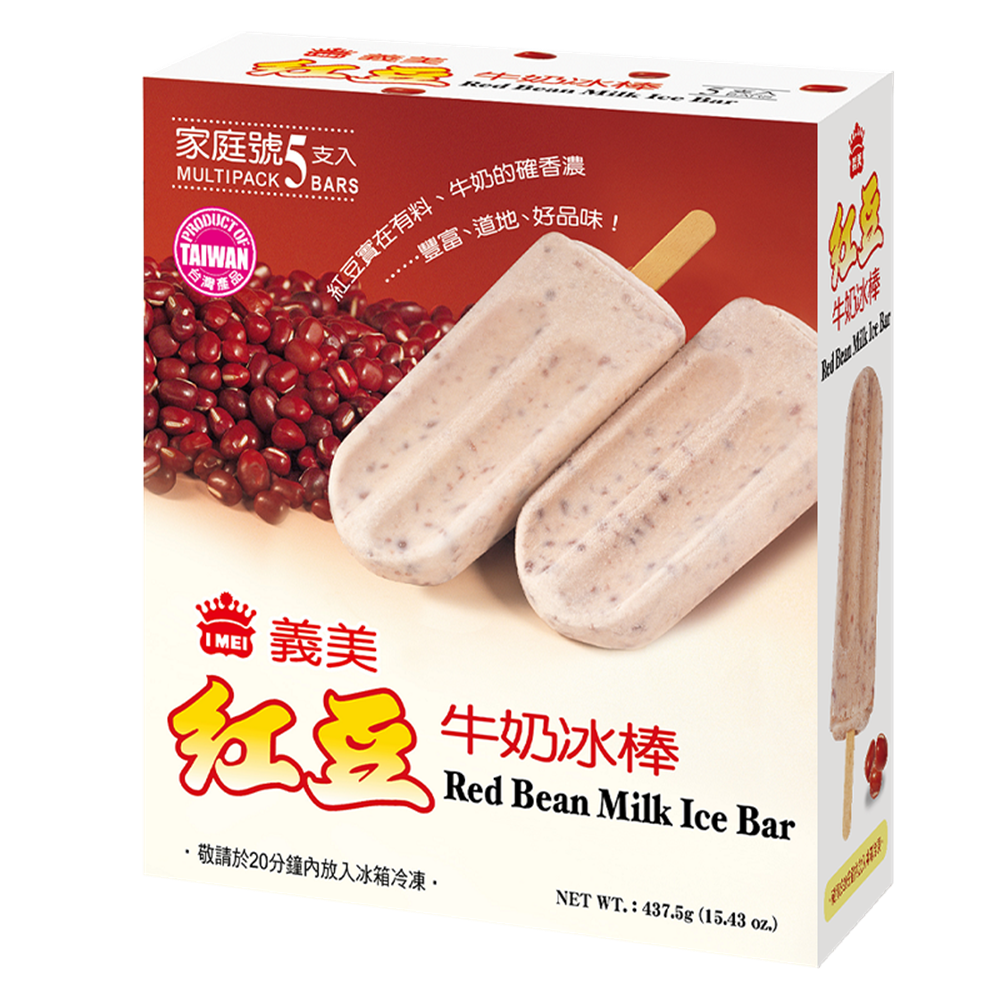 Picture of TW | IMEI | Red Bean & Milk Ice Bar 5pcs. | 6x437,5g.
