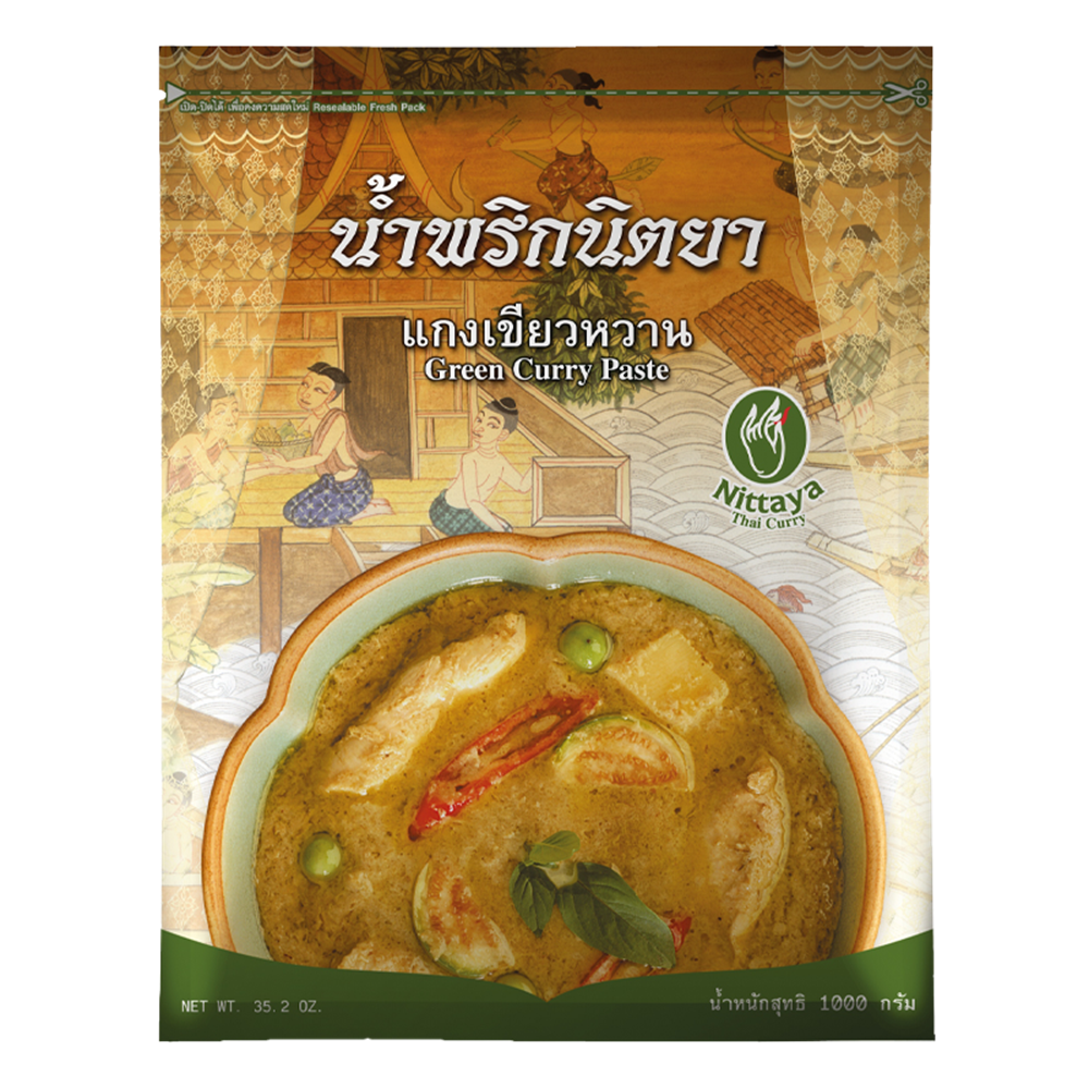 Picture of TH | Nittaya | Green Curry Paste | 10x1kg.
