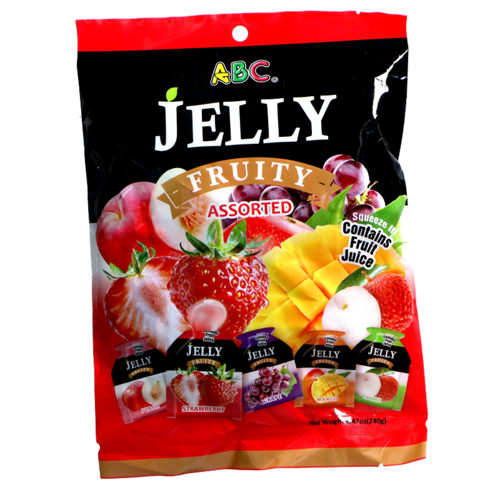 Picture of TW | ABC | Jelly Pocket Assorted Bag | 30x240g.