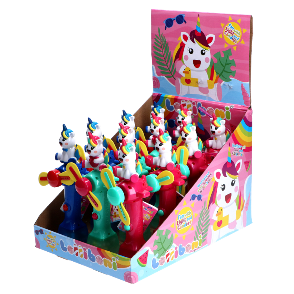 Picture of EU | Lolliboni / Unicorn | Air Fun with Light and Candies | 12pcs.