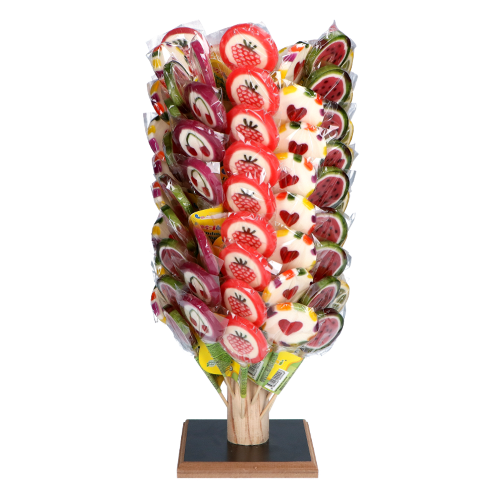 Picture of EU | Lolliboni | Fruity Lollypops in Display | 100x25g.