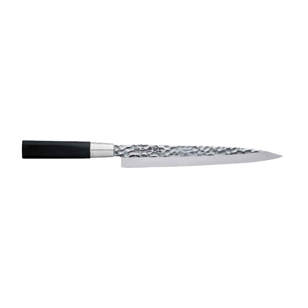 Picture of JP Knife SS Sashimi Hammered Style (Black 21cm.)